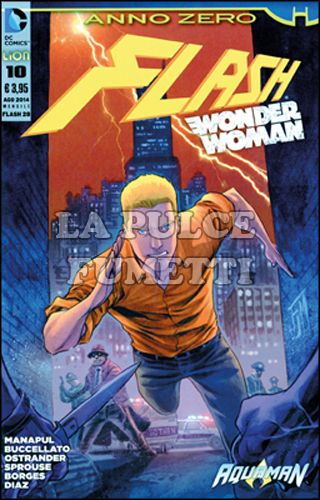 FLASH #    28 - FLASH/WONDER WOMAN  10 - ANNO ZERO TIE-IN